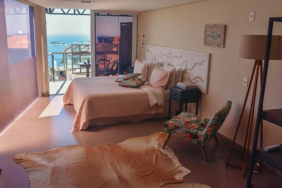 Quarto Duplo Deluxe com Vista Mar