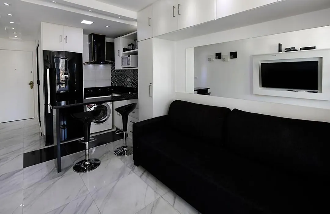 Studio moderno com vista privilegiada para a praia-1