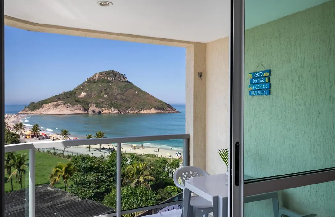 Apto na Praia do Pontal com vista deslumbrante - Villa del Sol Residences-1