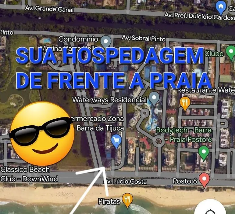 Apartamento com toda infra e em frente a praia-1