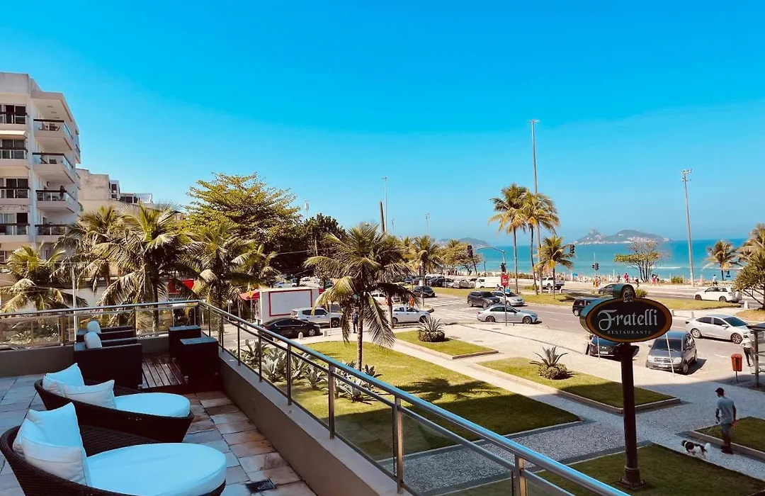 Pe Na Areia! Apart Hotel Com Vista Para O Mar E Lazer Completo! Front Beach Apartment With Ocean View And Amenities!-1
