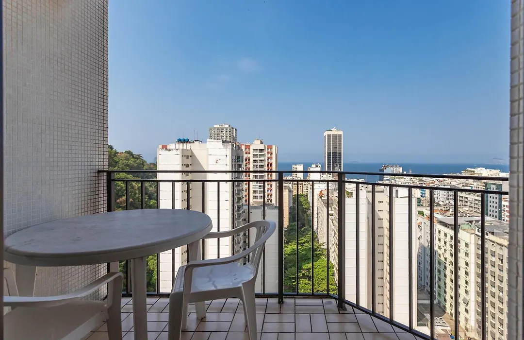 Residence Real Copacabana - 1618 - Piscina e Varanda com Vista-1