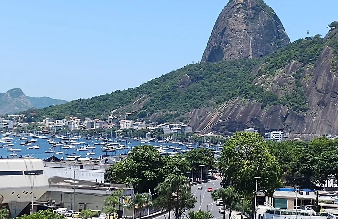 Kitnet com vista do Pão de Açúcar e Enseada de Botafogo-1