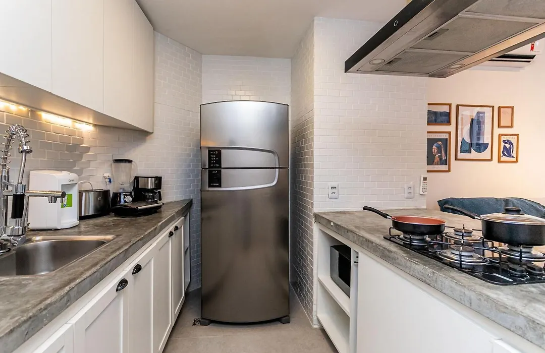 Apartamento com estilo ao lado da Praia de Copacabana-1