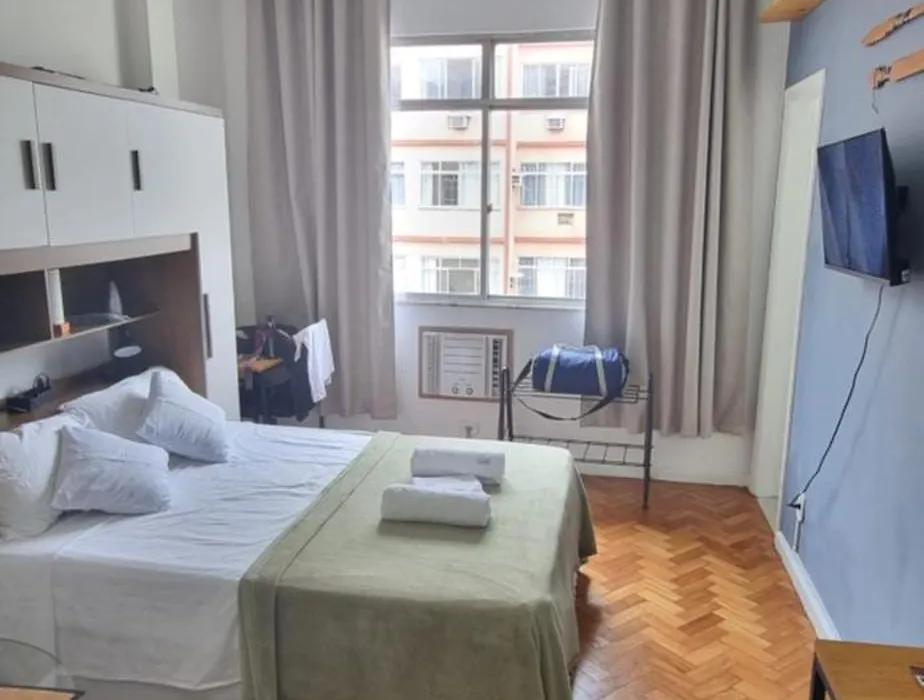 Residencial Melita, studio com AC, perto da praia-1