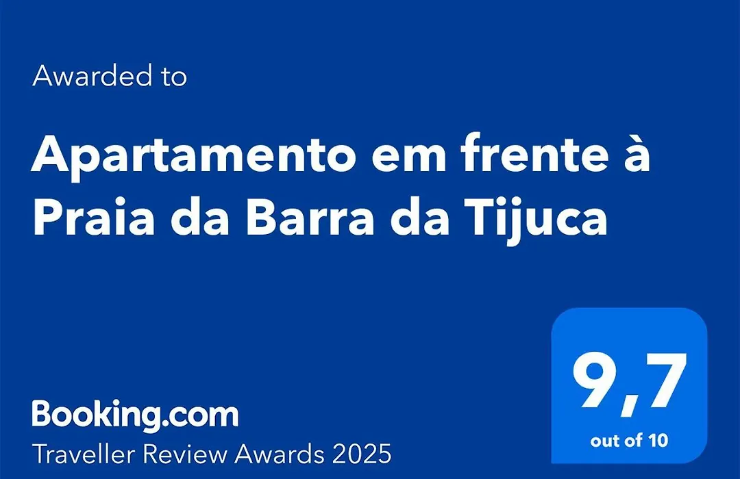 Apartamento em frente à Praia da Barra da Tijuca-1