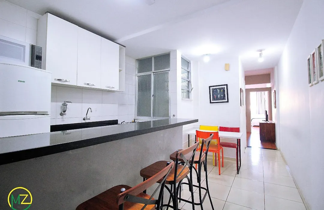 Confortável Studio para 5 pessoas em Copacabana-1