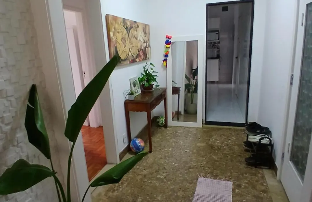 quarto em frente a praia com banheiro privativo em um apartamento compartilhador - oom with private bathroom in a shared apartment-1