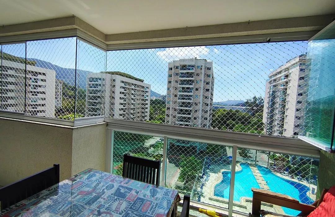 Apartamento de 3 quartos em frente ao rio centro - rj-1