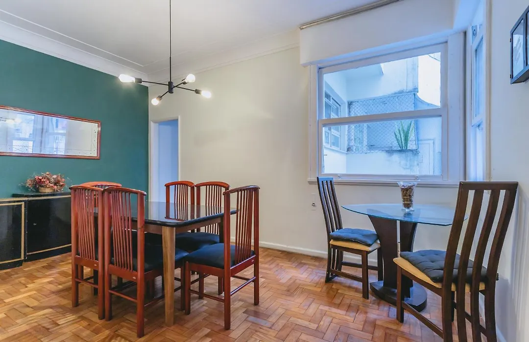 Amplo Apartamento - 3 Quartos - 1 min da praia-1