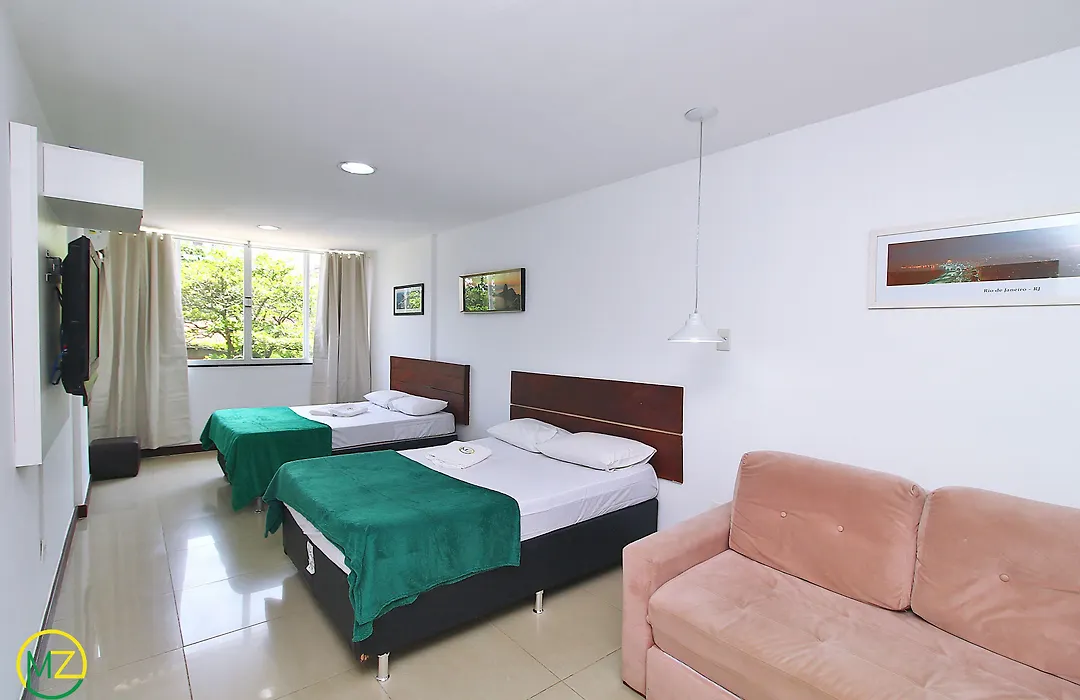 Studio reformado para 5 pessoas em Copacabana-1