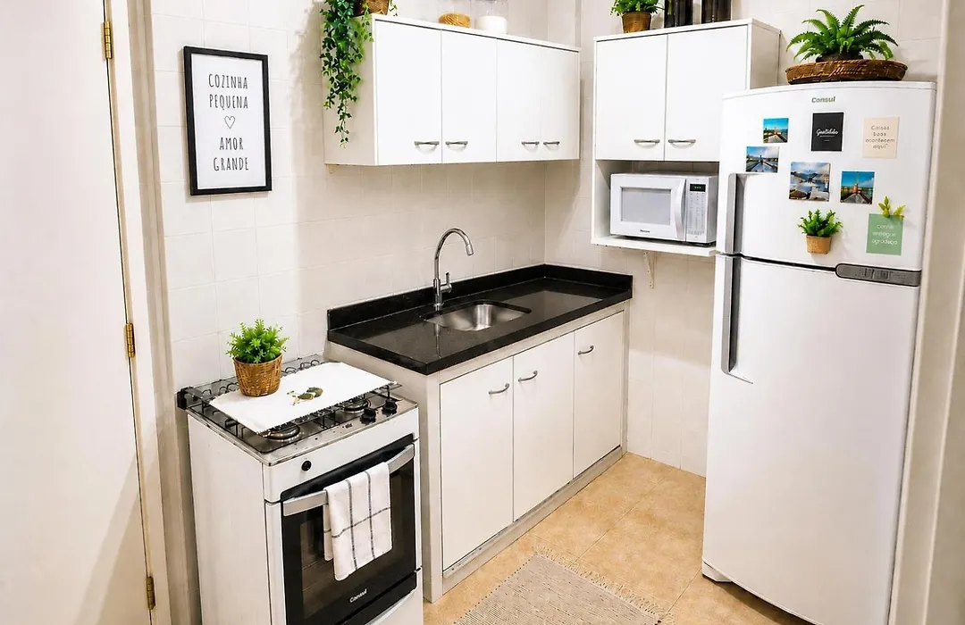 Apartamento charmoso 2 quartos em Copacabana com Wi-Fi ar-condicionado ótima localização-1