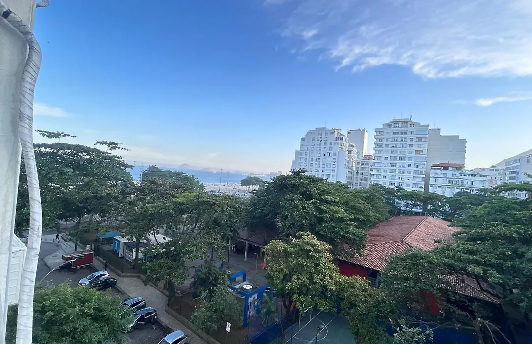 Studio Vista Praia de Copacabana, Pé Na Areia, Ar Condicionado e Wi Fi, Até 4 pessoas-1