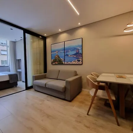 Esplêndido e Moderno Copacabana - 3 quadras da praia e metrô - ar condicionado-2