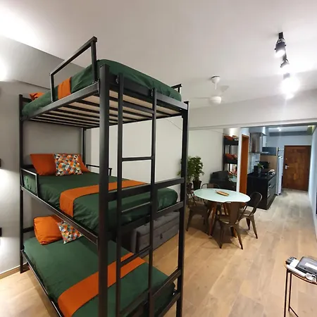 Apartamento Studio completo Copacabana 1 quadra da praia com garagem-3