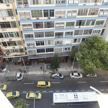 Flat Atlântica Alto luxo - Posto 6 Copacabana - CP02-2