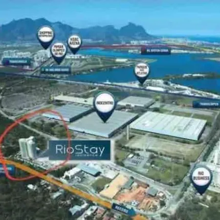 Centro de Convenções Riocentro - O melhor para mais de 2 hóspedes - Shows Rio de Janeiro, RioStay Flat - Cidade do Rock - Jeunesse Arena - Parque Olimpico - Apartamento Duplo Completo-2