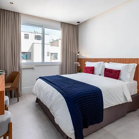 Unhotel - Studio Design Moderno, Av Atlantica - Praia De Copacabana-2