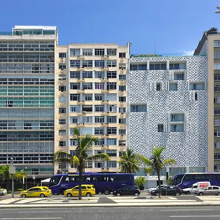 Unhotel - Studio Design Moderno, Av Atlantica - Praia De Copacabana-3