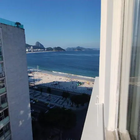 Vista Praia de Copacabana Quarto Laranja 304-3