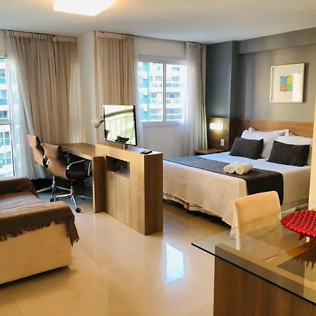 Flat Maravilhoso Inteiro Na Barra Da Tijuca Com Garagem-2