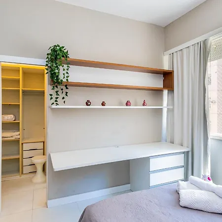 Apartamento Copacabana Com Garagem, Home Office, Closet - Luxo, Conforto E Lazer.-2
