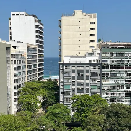 RioSouth Apartments - VISTA MAR FRONTAL charmoso e PRIVATIVO a 200 metros da Praia de Copacabana-3
