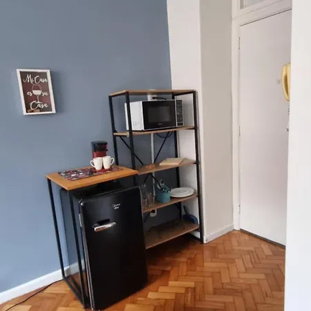 Residencial Melita, studio com AC, perto da praia-2