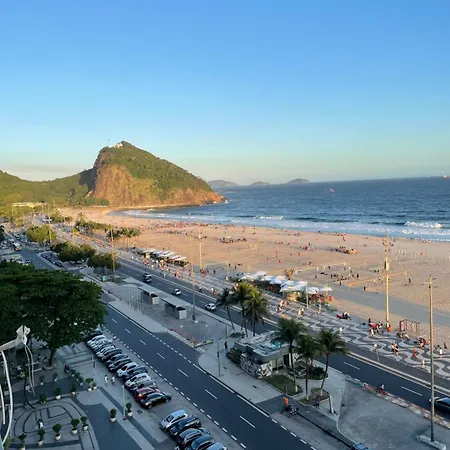 Loft com vista para praia de Copacabana-2