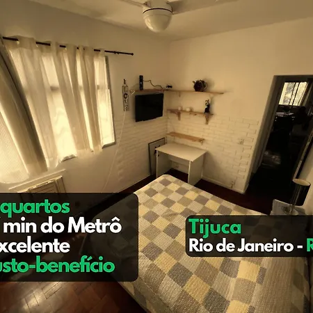 Apto exclusivo 2 quartos Vaga Tijuca próx Maracanã - Apartamento inteiro com garagem-2