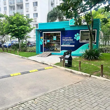 Apto completo Ar garagem piscina Barra Olímpica RJ-3