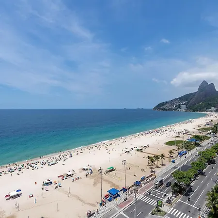 Apartamento Moderno em Prédio à Beira-mar na Praia de Ipanema-3