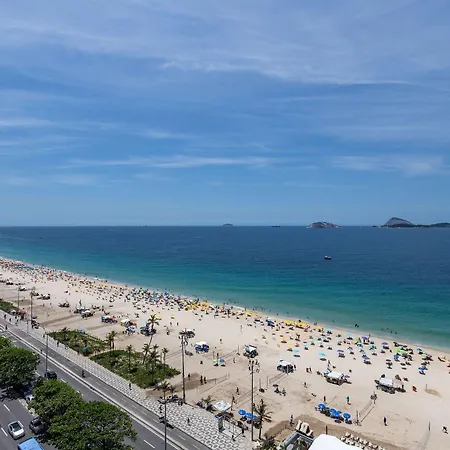 Apartamento Moderno em Prédio à Beira-mar na Praia de Ipanema-2