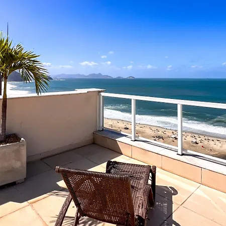 Flat Vista Mar em Copacabana-3