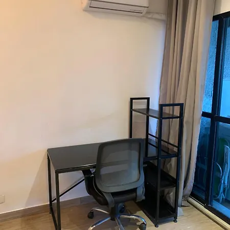 Apartamento 1 quarto com varanda com vista para o mar-3