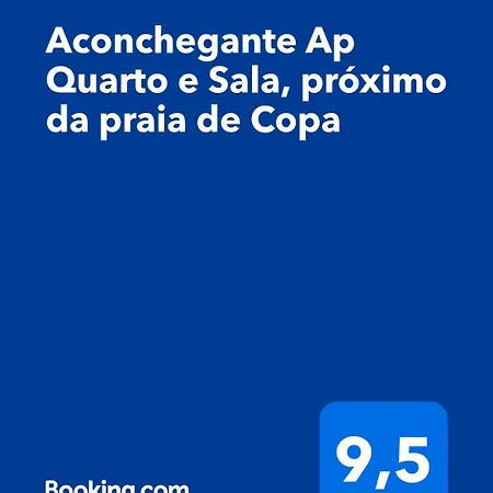 Aconchegante Ap Quarto e Sala, próximo da praia de Copa-3