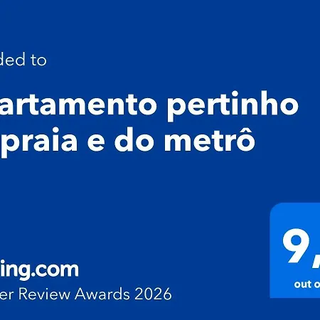Apartamento pertinho da praia e do metrô-3