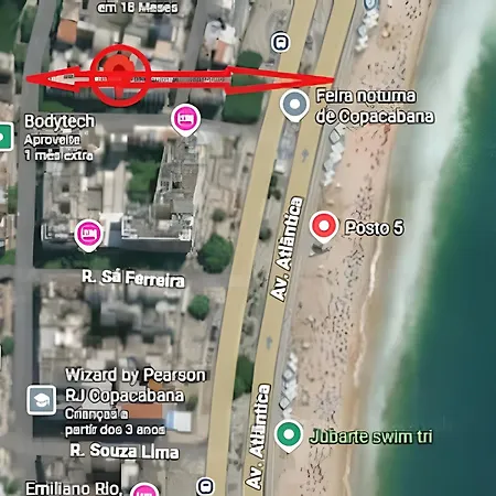2 Minutos da Praia Posto 5 Copacabana-2