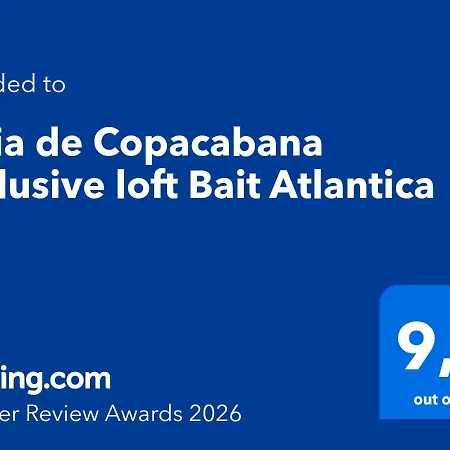 Praia De Copacabana Exclusive Loft Bait Atlantica-2
