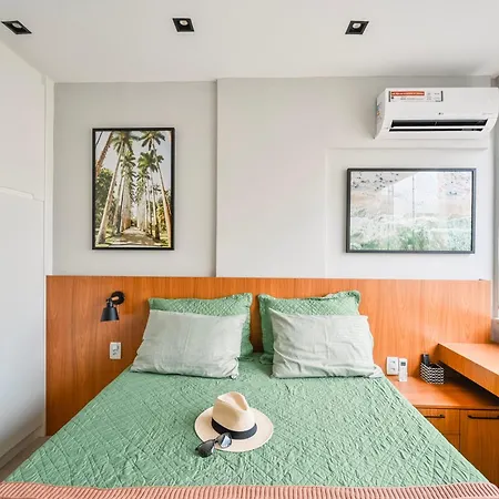 Modern Flamengo Apartment Fast Wi-Fi - 30M Metro - 600M Beach-3