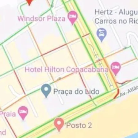 Quarto e sala silencioso em Copacabana-2