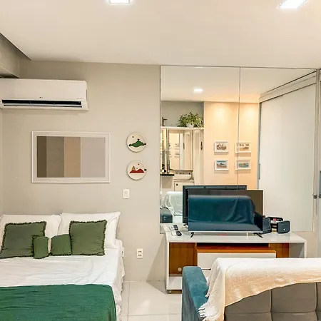 Apartamento moderno frente Praia do Flamengo perto do metrô-2