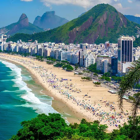 Studio Vista Praia de Copacabana, Pé Na Areia, Ar Condicionado e Wi Fi, Até 4 pessoas-3
