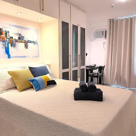 Flat para 4 em Copacabana - Estacionamento gratuito - Piscina e Praia a 5 min-3