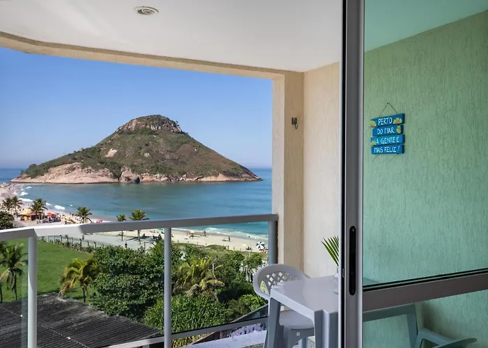 Apto Na Praia Do Pontal Com Vista Deslumbrante - Villa Del Sol Residences Rio de Janeiro, Brasil