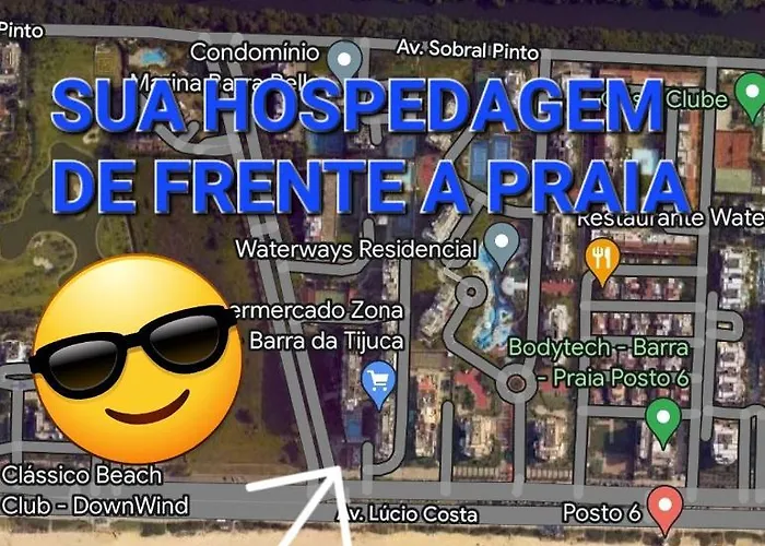 Apartamento Com Toda Infra E Em Frente A Praia Rio de Janeiro, Brasil