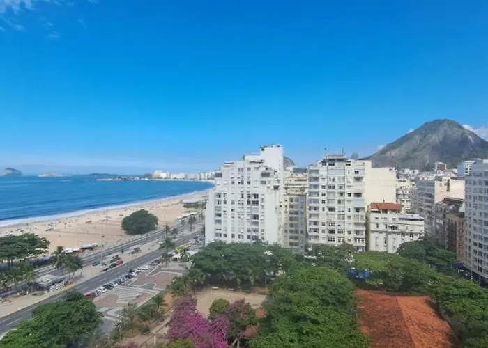 Vista Maravilhosa Praia de Copacabana Cod 1404