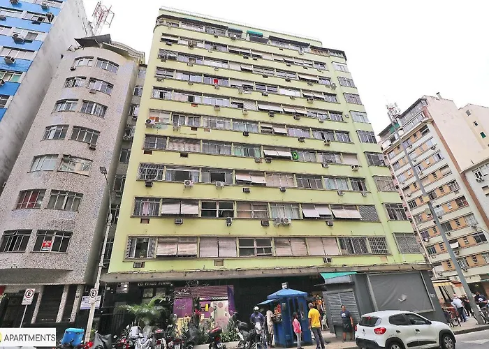Studio grande para 5 pessoas em Copacabana