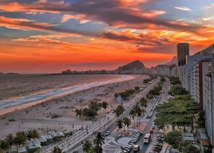 Loft Em Copacabana, 4 Min Da Praia E Metro Ao Lado