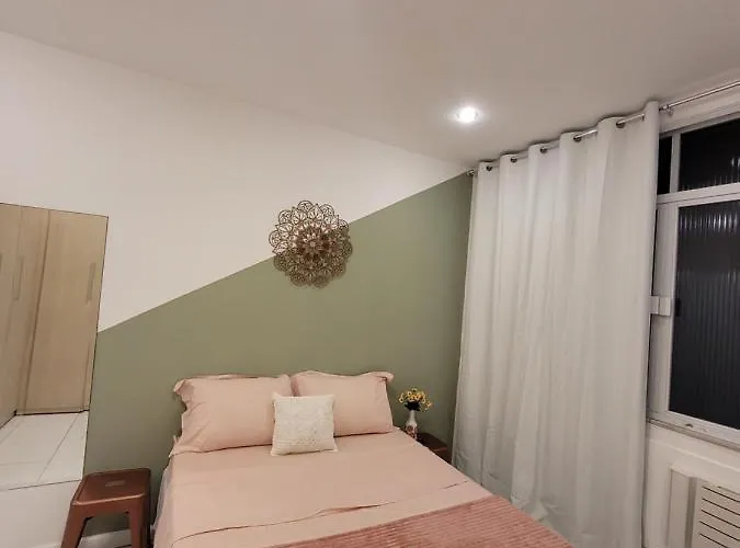 Apê Jade, 400 m da praia de Copacabana